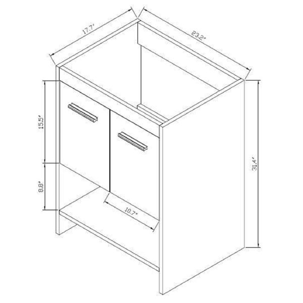 Union Rustic Kirby 24" Single Bathroom Vanity Set & Reviews Wayfair